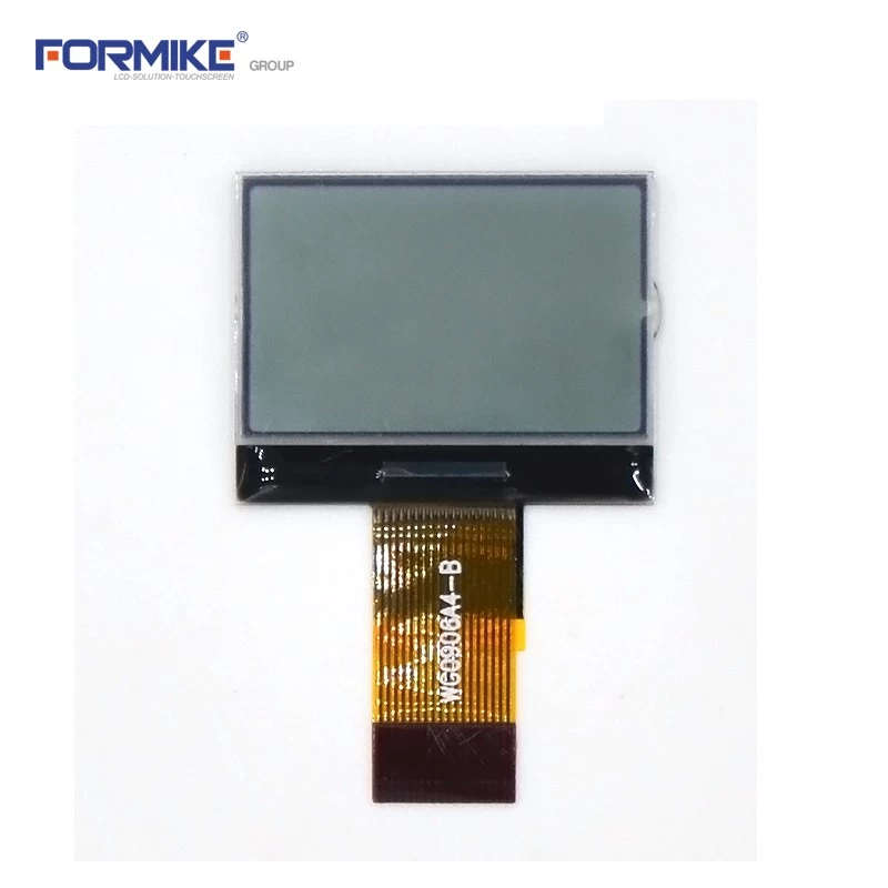 Módulo pequeno gráfico LCD 3V FSTN 128x64 com retroiluminação branca (WG0906H4FSN6G)