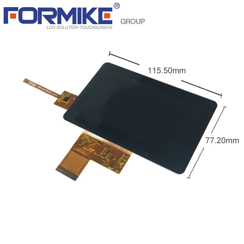 4,3 pouces 480x272 Module d'affichage LCD TFT Color 4.3 pouces Écran de panneau tactile capacitif personnalisé (KWH043ST43-C04)