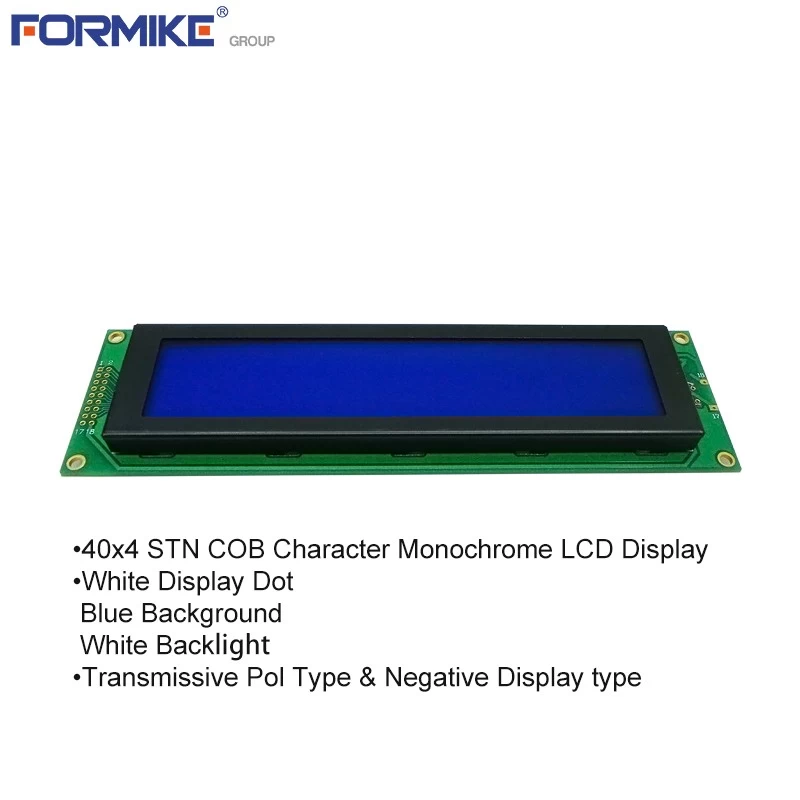 40x4 STN类型字符LCD 4004 40 * 4字符COB LCD显示模块（WC4004A0SGW1B）