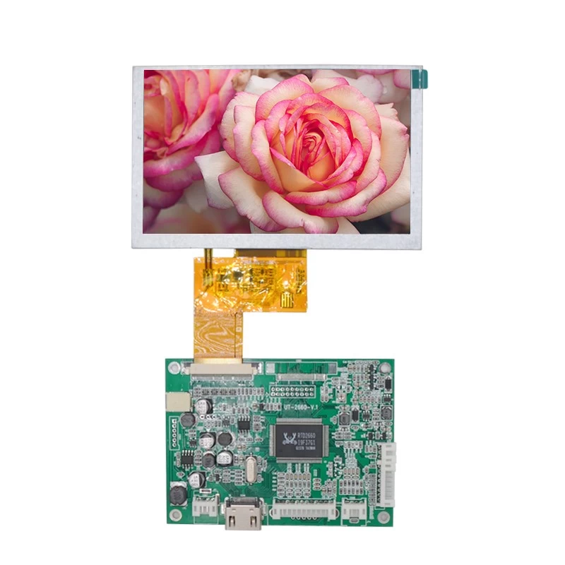 China 480x272 TFT Screen Display 4.3 Inch LCD Module with 40 Pin HDMI LCD Connector Driver Board(KWH043ST43-F01) manufacturer