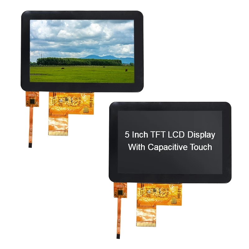 Módulo LCD TFT 800x480 de 5 pulgadas Módulo de pantalla LCD TFT LCD de 5 pulgadas con pantalla táctil (KWH050ST13-C03)
