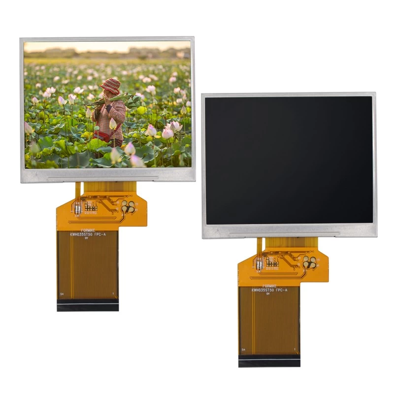 China 54 Pin TFT 320x240 LCD Module 3.5" TFT LCD Display 3.5 Inch IPS LCD Panel(KWH035ST50-F01) manufacturer