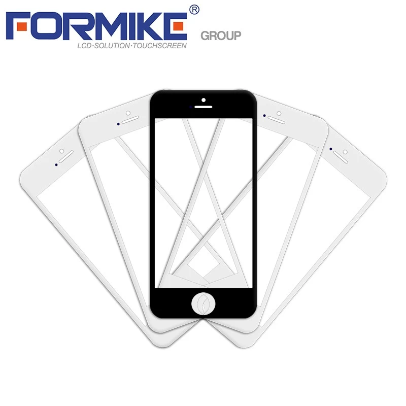 porcelana vidrio frontal de suministro de fábrica para iPhone 5s (vidrio frontal 5S) fabricante