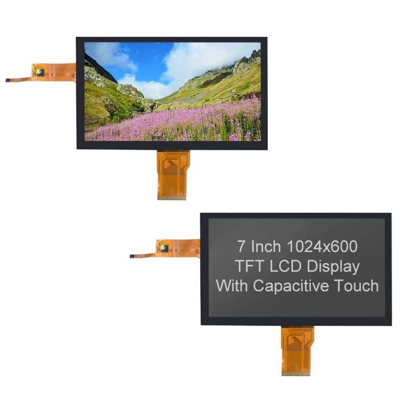 Čína 7 palců LCD moduly 1024 * 600 IPS 7 palců RGB 24bit 30pins Interface LCD displej displeje Dotyková obrazovka LCD displej (KWh070KQ40-C15) výrobce