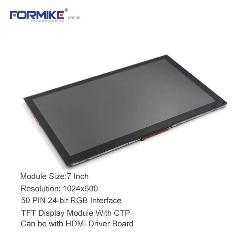 7 Inch LCD Modules 1024*600 IPS 7 Inch RGB 24bit 30pins Interface LCD Display Touch Screen LCD(KWH070KQ40-C15)