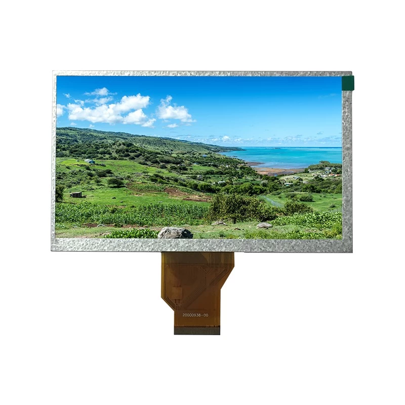 الصين شاشة LCD 7 بوصة شاشة LCD عالية السطوع من أشعة الشمس مقروءة 800Nits TFT 7.0 '' LCD لوحة مع 800 * 480 دقة (KWH070KQ38-F05 V.1) الصانع