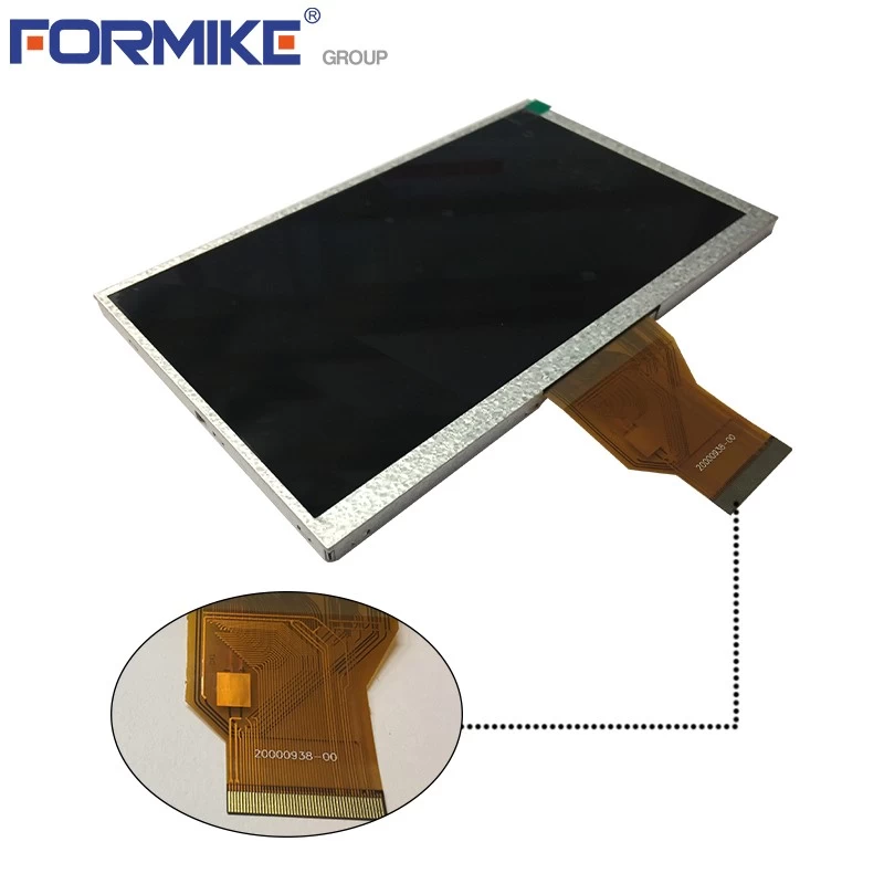 7-Zoll-LCD-Bildschirmanzeige Hohe Helligkeit Sonnenlicht lesbar 800Nits TFT 7.0 '' LCD-Panel mit 800 * 480 Auflösung (KWh070KQ38-F05 V.1)