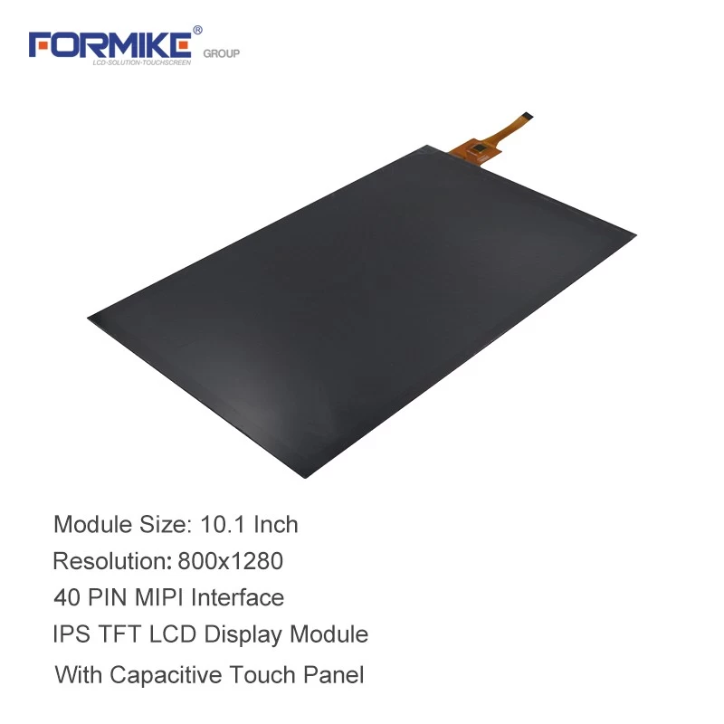 800 * 1280电容式触摸屏显示器10.1英寸TFT IPS MIPI LCD模块（KWH101KQ14-C01）