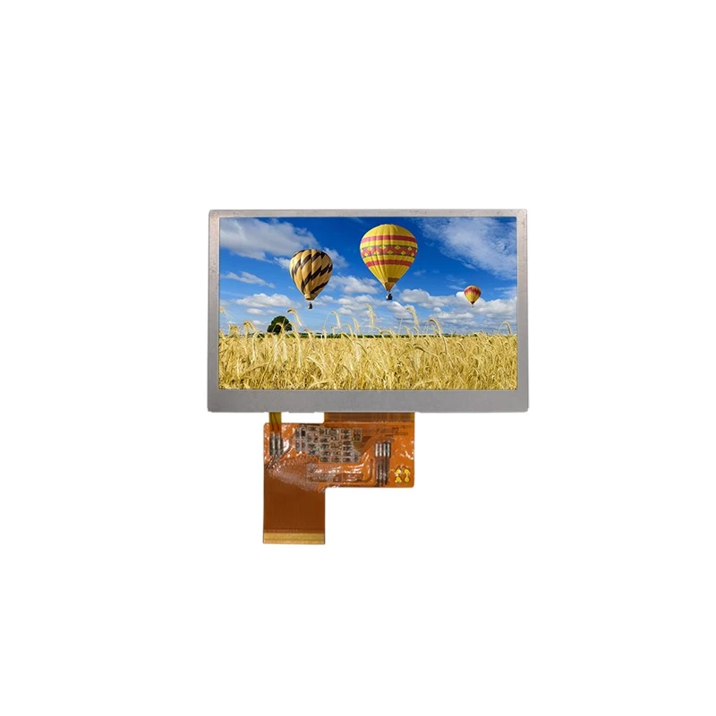 China Tela LCD TFT 800x480 Painel LCD de 50 pinos Módulo de exibição de 4,3 polegadas (KWH043ST41-F01) fabricante