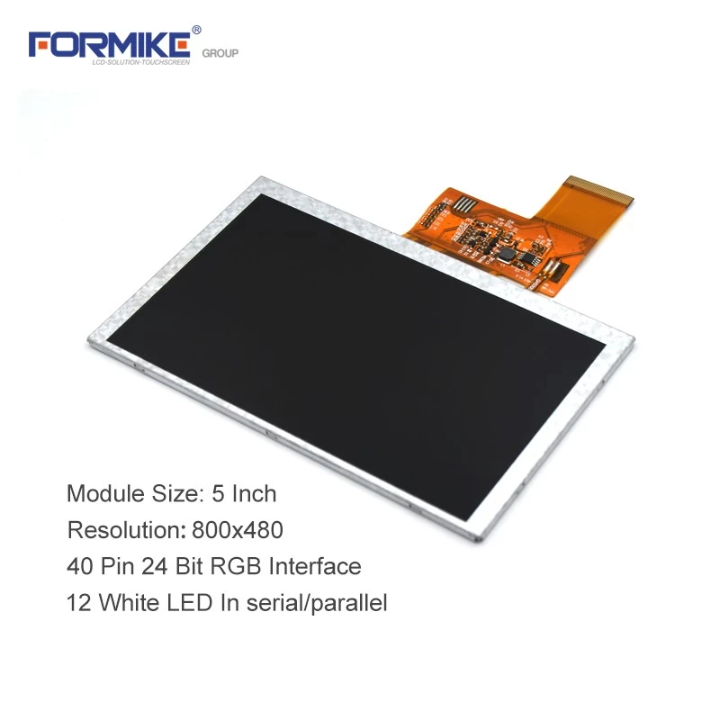 800x480 TFT LCM Panel 5.0 Inch WVGA Color TFT LCD Screen 5 Inch Industrial LCD Display(KWH050ST13-F01)