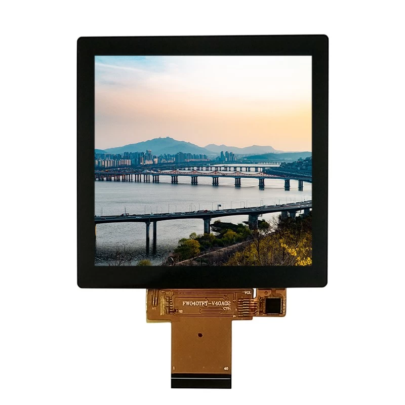 중국 용량 성 LCD 4 인치 480 * 480 정사각형 디스플레이 4 인치 IPS TFT LCD 터치 스크린 (KWH040ZX07-C01) 제조업체