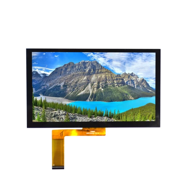 Capacitive Touch Screen 30 Pin 1024x600 IPS TFT Display 7'' I2C LVDS Interface LCD Display (KWH070KQ40-C09)