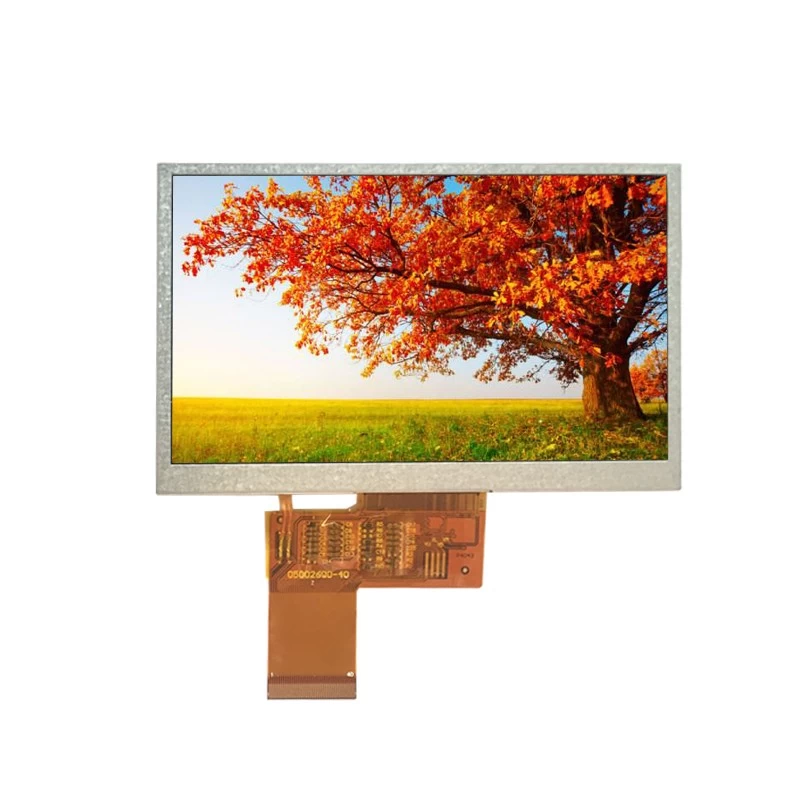 便宜的5英寸TFT LCD显示器480x272分辨率5英寸LCD模块（KWH050ST18-F04 V.1）