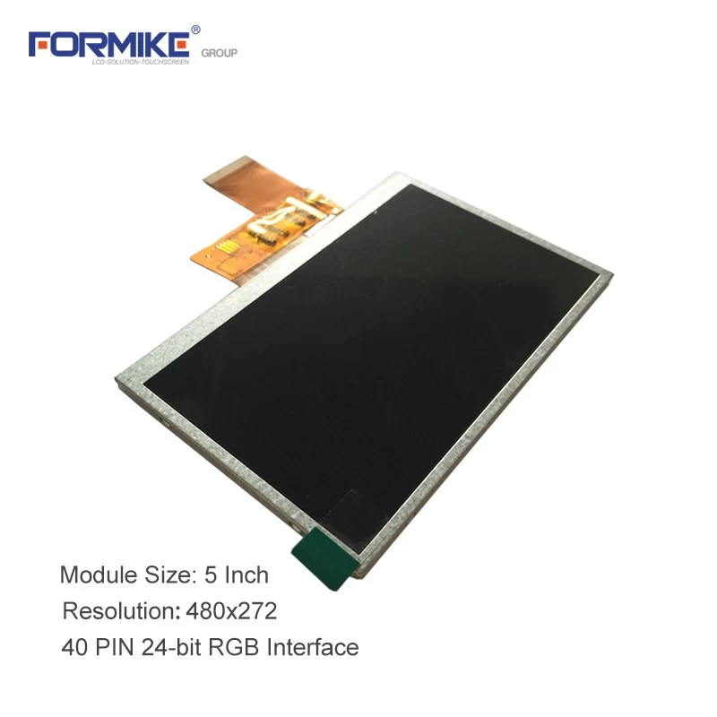 Visor LCD TFT de 5 polegadas barato Módulo LCD de 5 '' e resolução 480x272 (KWH050ST18-F04 V.1)