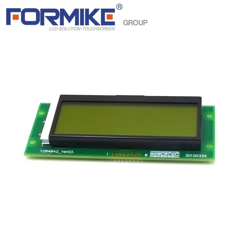 廉价点阵FSTN ST7565R单色LCD显示模块（WG1204A1FTW1B）