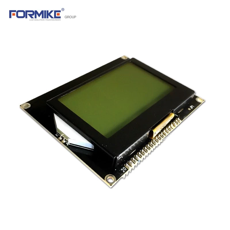 中国工厂透射COB 128x64分辨率6点钟图形MONO LCD（WG1206P6SCE6B-B）