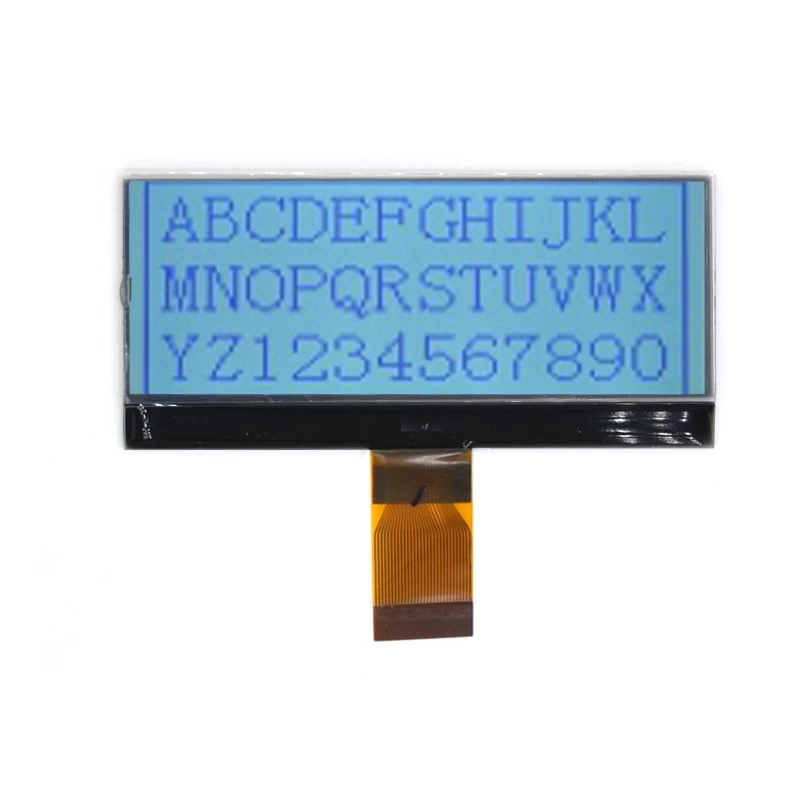 الصين لوحة LCD الرسم البيانية مخصصة 19264 COG LCD عرض وحدة شاشة 192 * 64 أحادية اللون LCD (WG1906Y2FSN6G) الصانع