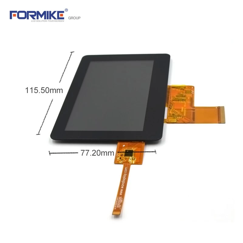 Formike 4.3 pulgadas 40 pin 480x272 Resolución TFT LCD Módulo Capacitive Panel táctil Pantalla (KWH043ST43-C04)