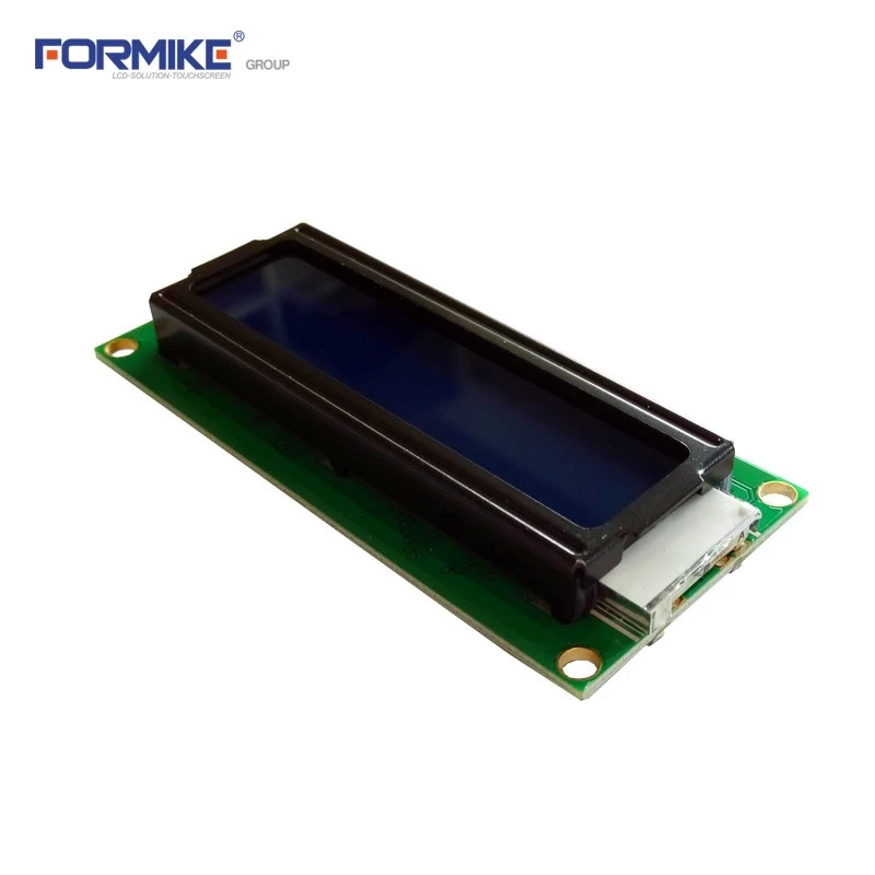 Good quality COB monochrome blue lcd Type 16x2 lcd module with white LED backlight(WC1602A1SGW6B-D)