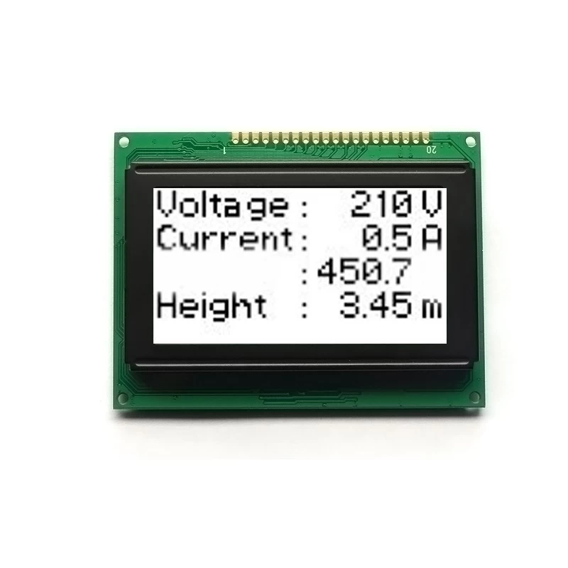 Graphic LCM Module Pantalla LCD Display 12864 LCD Graphic Screen 128x64(WG1206F2FSW6B)