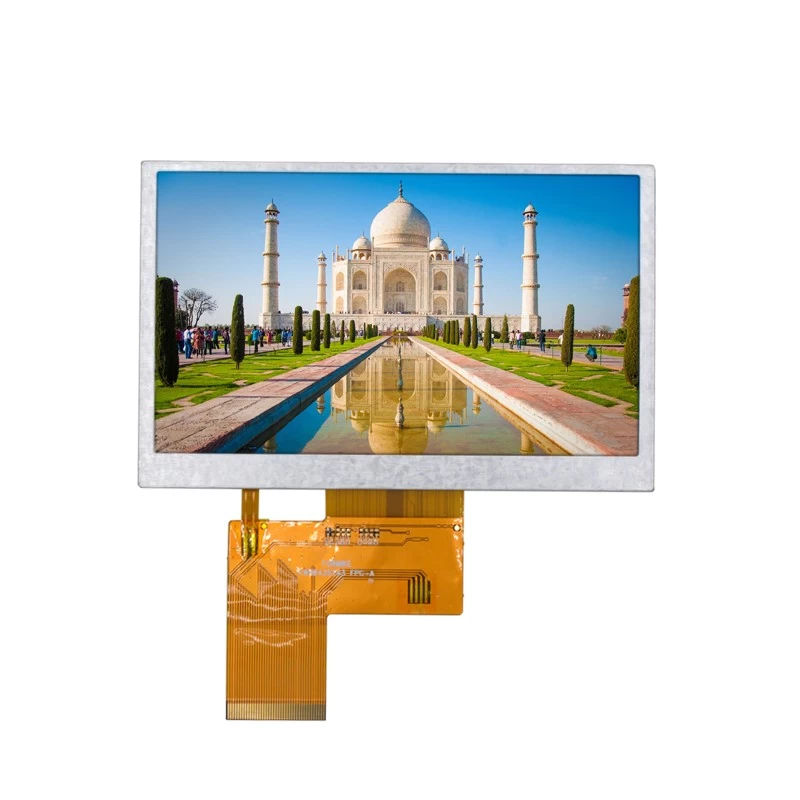 IPS LCD 4.3 800 * 480 وحدة شاشة LCD مع درجة حرارة فائقة واسعة (KWH043ST42-F01)