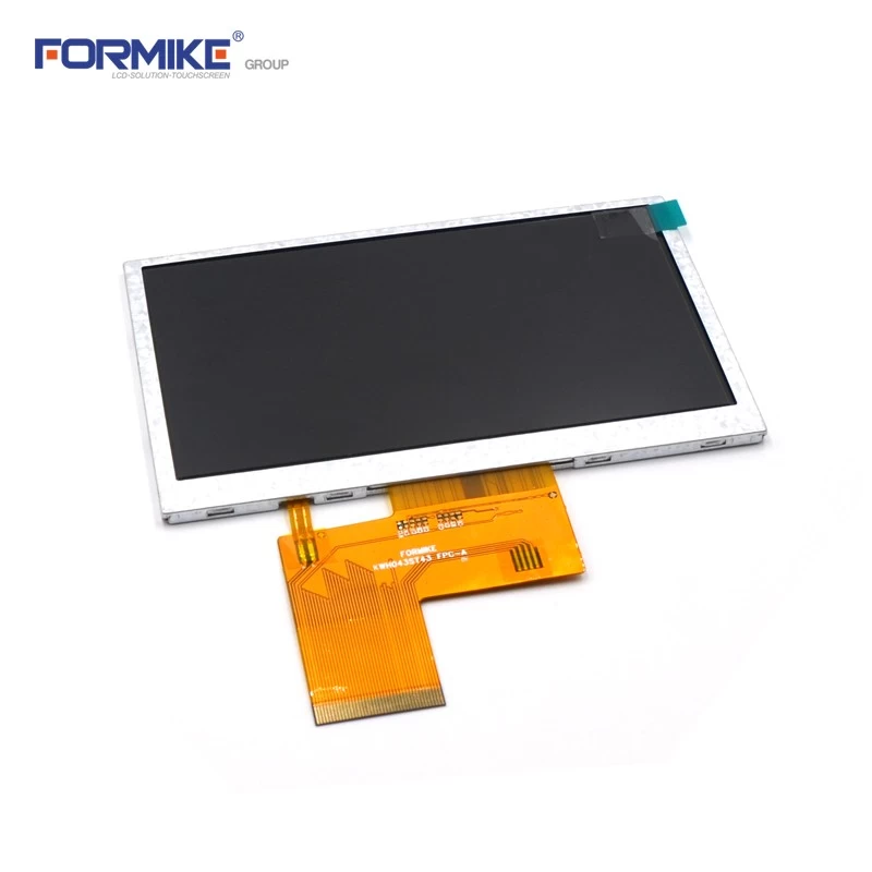 IPS lcd 4.3 800*480 lcd display module with super wide temperature(KWH043ST42-F01)