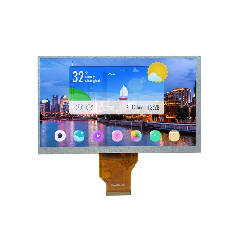 工业LCD 7英寸显示器800x480 TFT LCD屏幕模块50针（KWH070KQ38-F01）