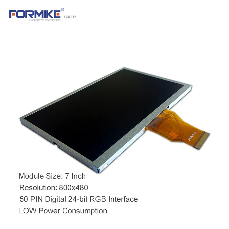 Industrial LCD 7 inch Display 800x480 TFT LCD Screen Module With 50 Pin(KWH070KQ38-F01)