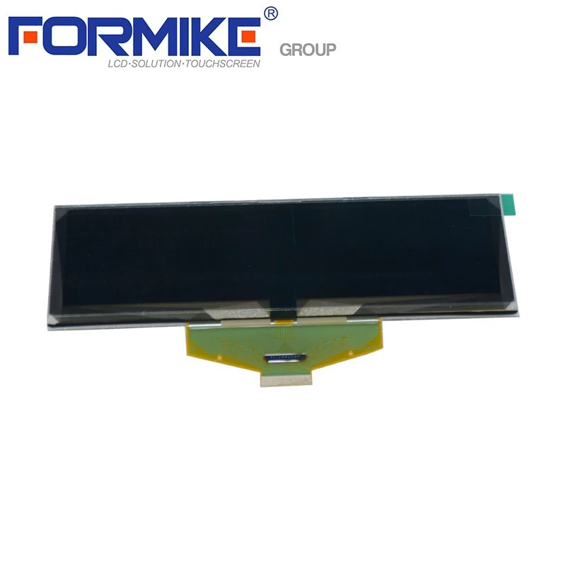 Čína 5,5 palcová mono zelená / volitelná žlutá 256x64 OLED s paralelním 3 / 4vodičovým SPI s 30-pinovým ZIF konektorem (KWH0550UL01) výrobce