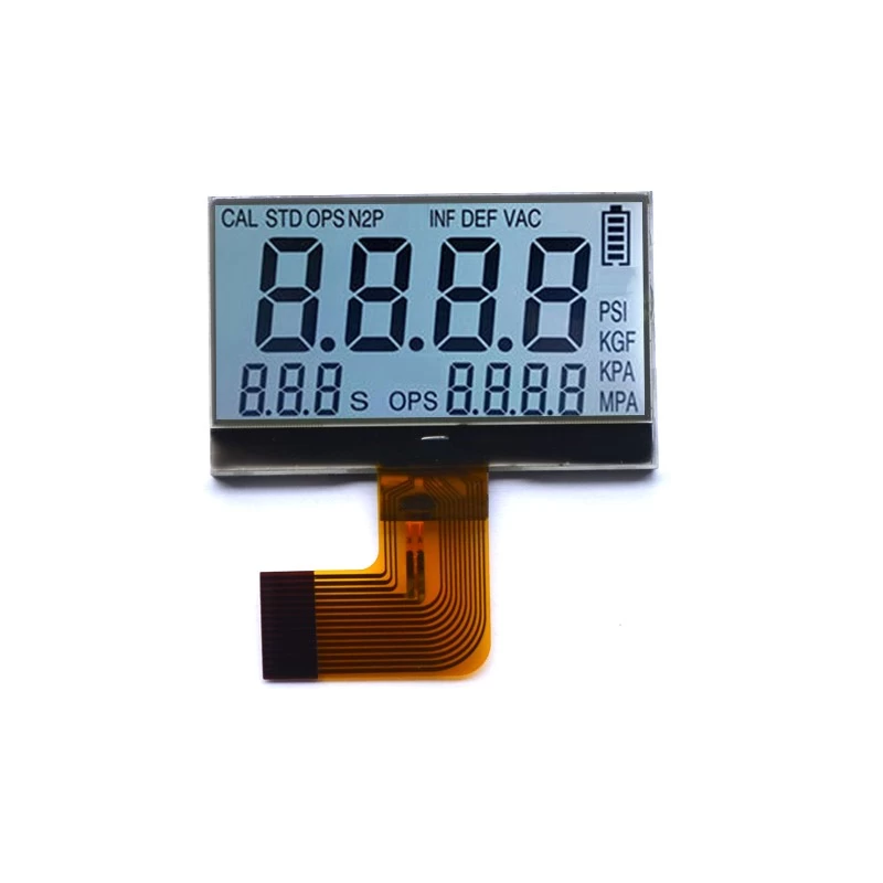 Affichage graphique monochrome COG LCD FRPC FSTN 12864 Module d'affichage à cristaux liquides (WG1206Z3FSW7G)
