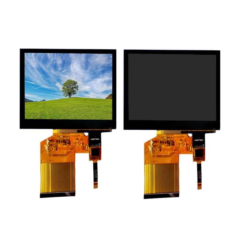 中国 OCA键合320x240 IPS LCD TFT触摸屏显示器制造商3.5英寸TFT LCD模块（KWH035ST50-C01） 制造商