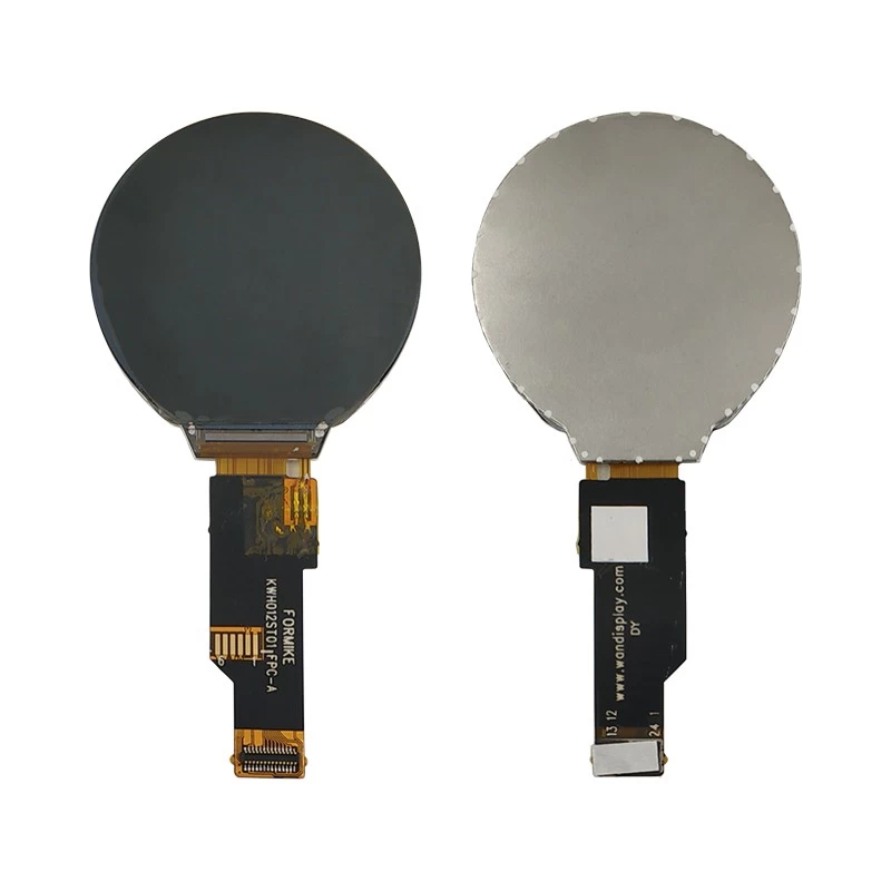 China Round LCD Screen Circular 1.28 Inch LCD Display 240*240 TFT LCD Module (KWH012ST01-F01) manufacturer
