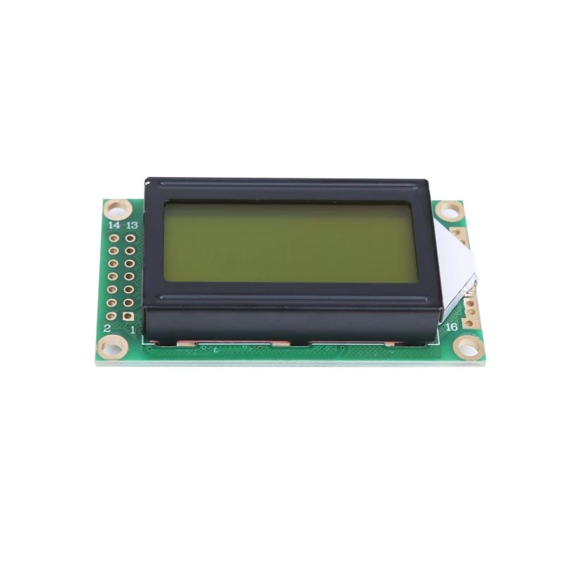 STN LCD Display Manufacturers LCD 16pin 8x2 8 x 2 Character LCD Module (WC0802B2)