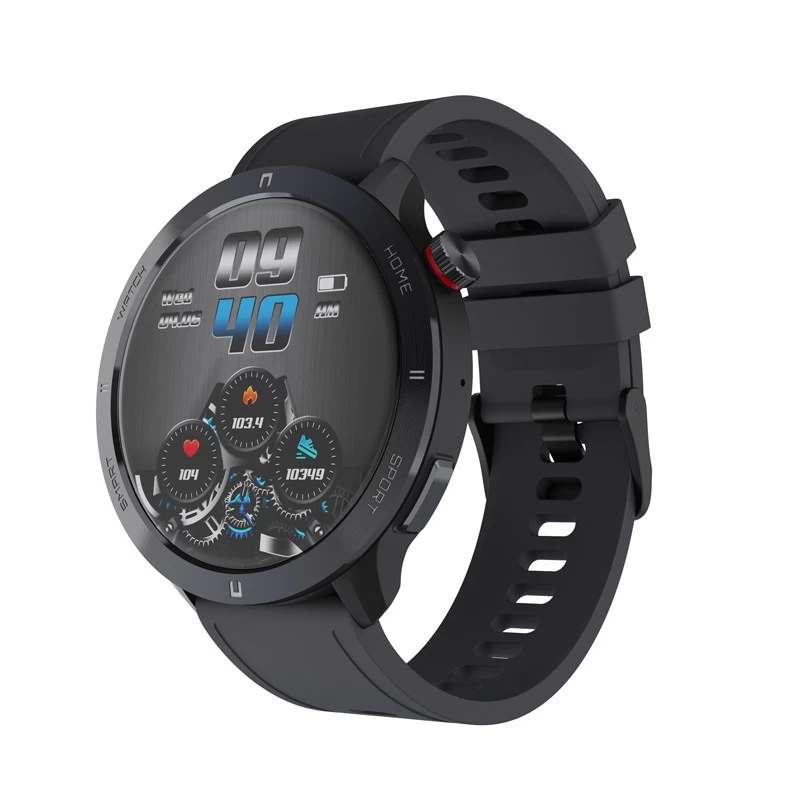 الساعات الذكية مع شاشة AMOLED SMARTHAINCH IP68 Sporty Smart Watch Round Screen (MW08)