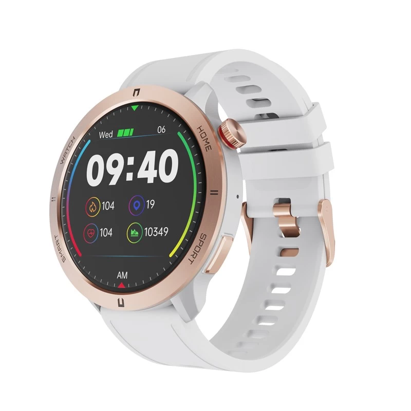 Smart Watches With Amoled Display Smartwatch Waterproof Ip68 Sporty Smart Watch Round Screen (MW08)