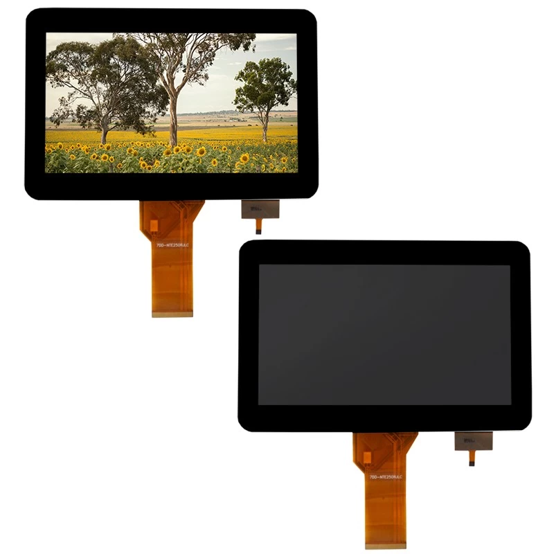 Painel LCD do fornecedor TFT de 7 polegadas LCD Touch Screen 800x480 com interface RGB de 24 bits (KWH070KQ20-C05)
