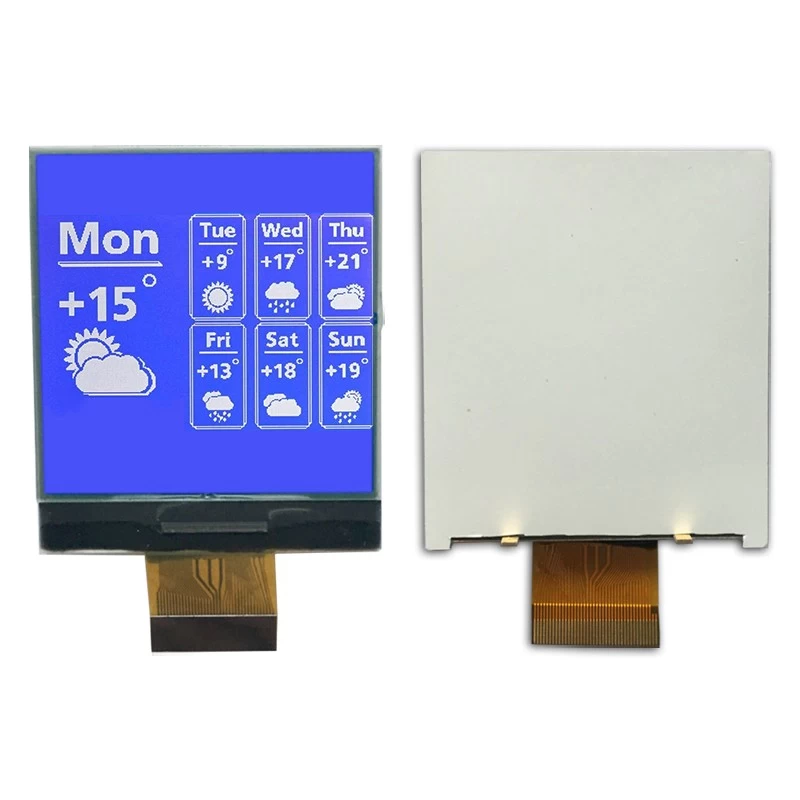 透射式负屏160x160 LCD屏幕STN型图形LCD显示模块（WG1616B0SGW7G）