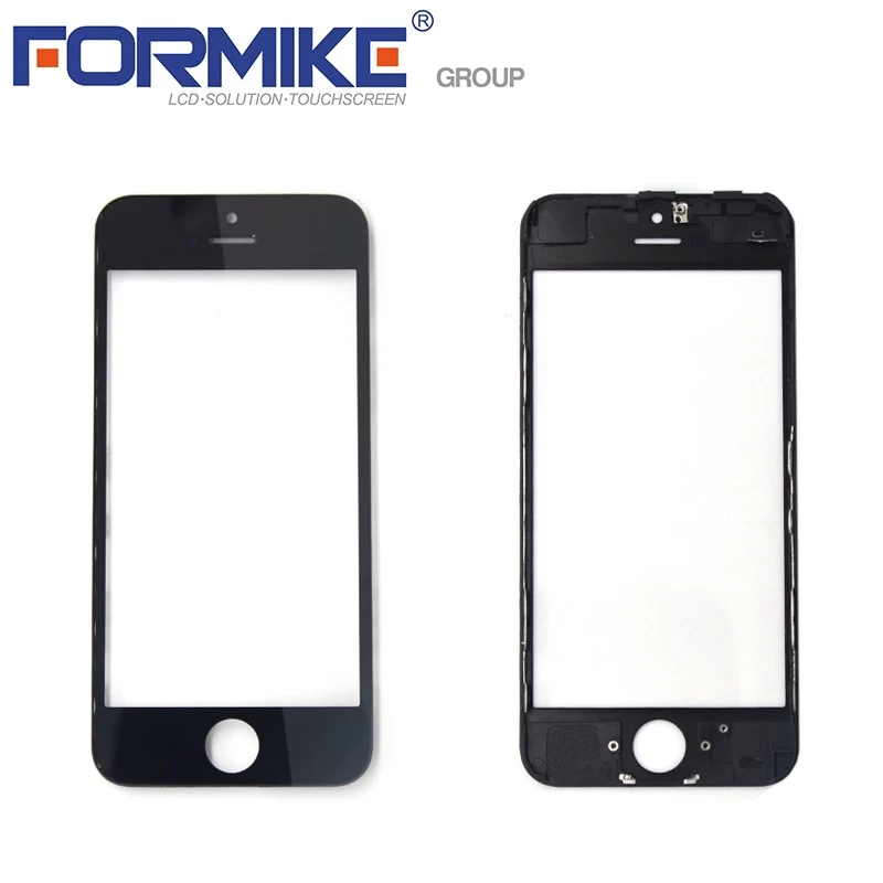 Accesorios móviles lente de la cubierta para teléfono móvil 5C (iPhone 5c Negro)