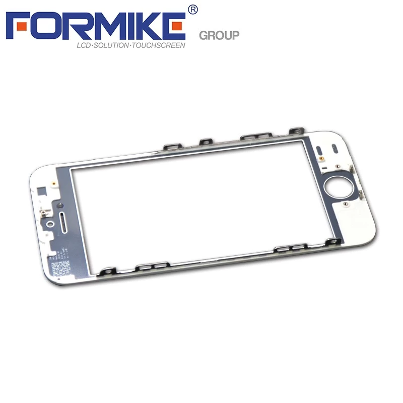 vidrio frontal de suministro de fábrica para iPhone 5s (iPhone 5s blanco)