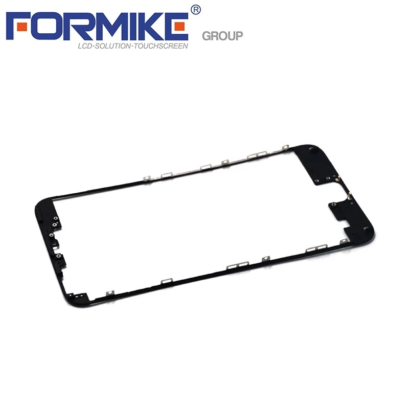 Mobile phone spare parts lcd screen frame bezel replacement for phone 6 plus(iPhone 6 Plus bezel(Black))