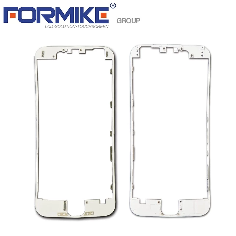 Mobile phone spare parts lcd screen frame bezel replacement for phone 6(iPhone 6 bezel(White))