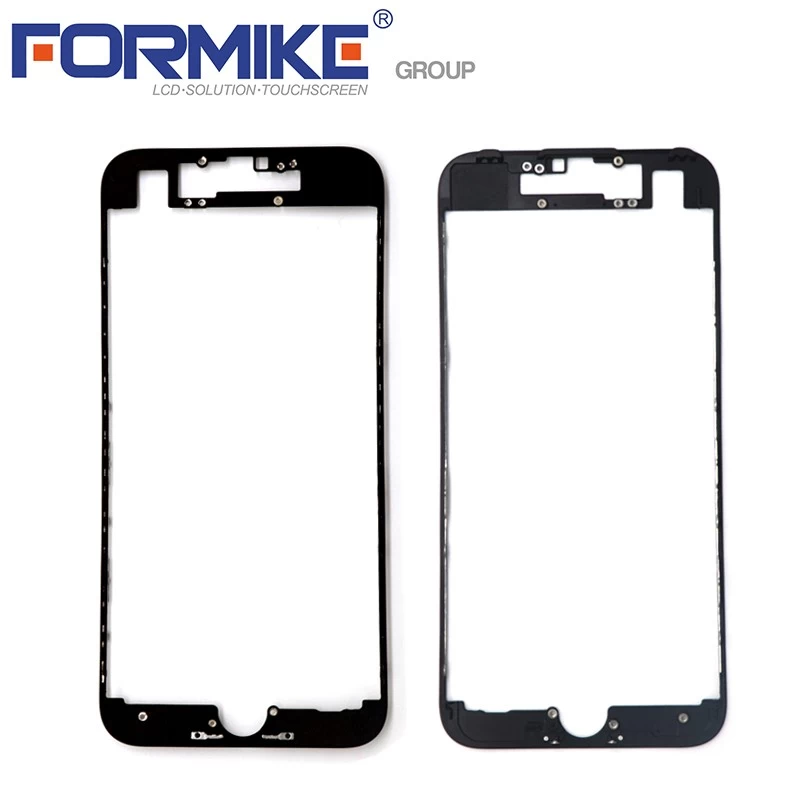 Mobile phone spare parts lcd screen frame bezel replacement for phone 7(iPhone 7 bezel(Black))