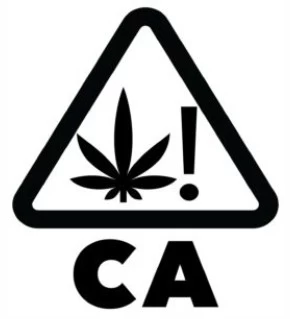 कैनबिस वेप कारतूस कैलिफोर्निया में यूनिवर्सल प्रतीक को शामिल करने के लिए आवश्यक है