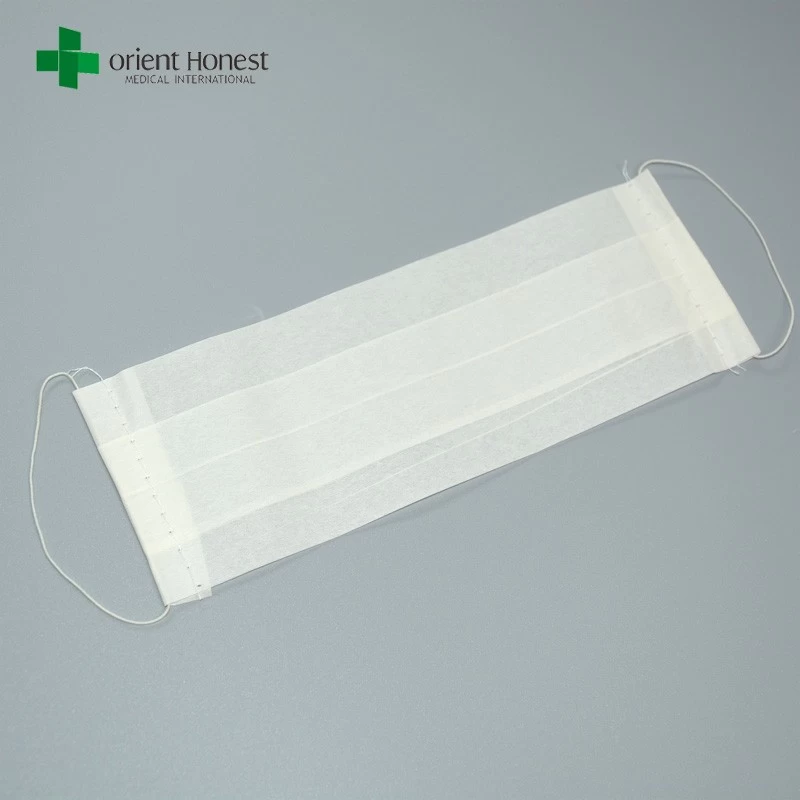 2-ply disposable paper face mask , paper dust mask with elastic cord earloop , best paper face mask manufacturer
