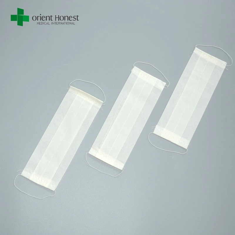2-ply disposable paper face mask , paper dust mask with elastic cord earloop , best paper face mask manufacturer