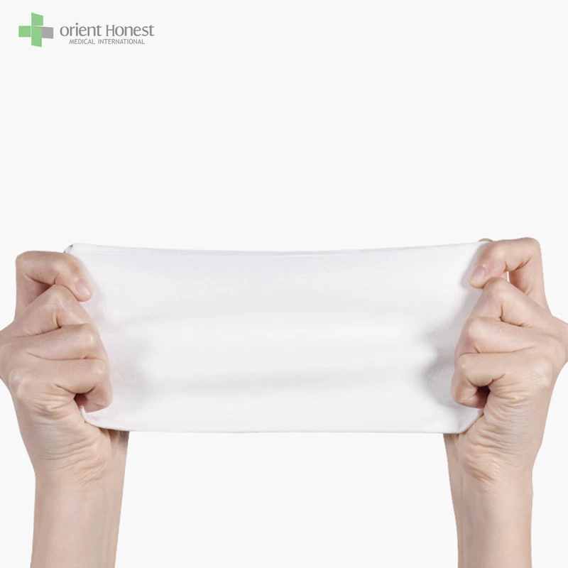 20*20 cm disposable cotton cleaning cloth Hubei factory with CE
