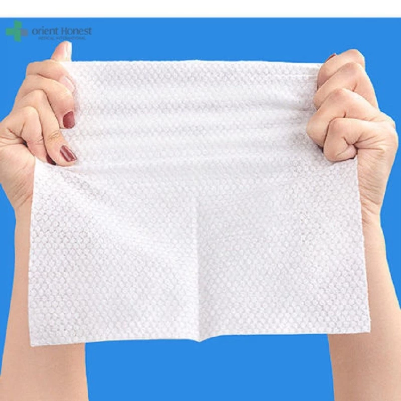 20*20 cm disposable towels for beauty salon Hubei supplier with ISO13485