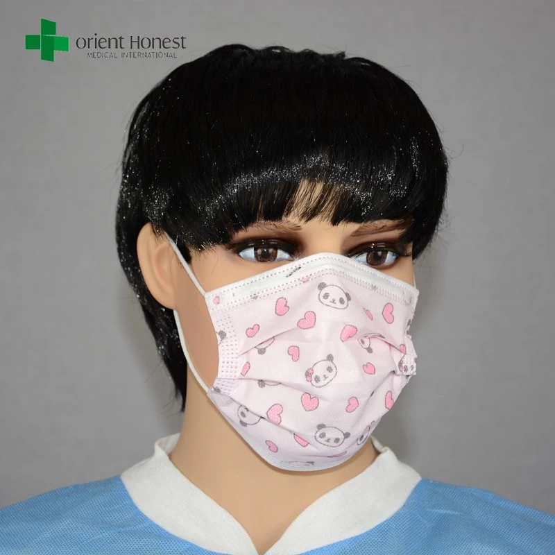 Disposable cartoon face mask suppliers , fashion cartoon mouth mask , funny dental face mask