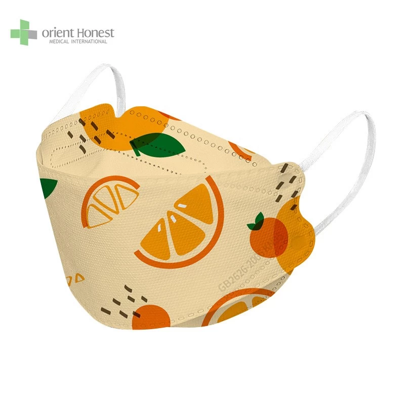 4 ply disposable printed hot sale KF94 face mask China manufacturer