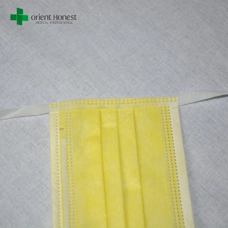 Anti-bacteria surgical facial mask , cleanroom medical masks , non woven face mask supplier